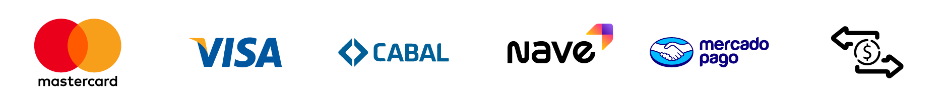 Medios de pago aceptados